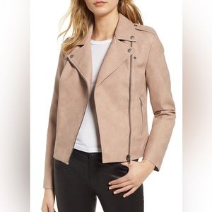 BB Dakota easy rider faux leather tan beige jacket